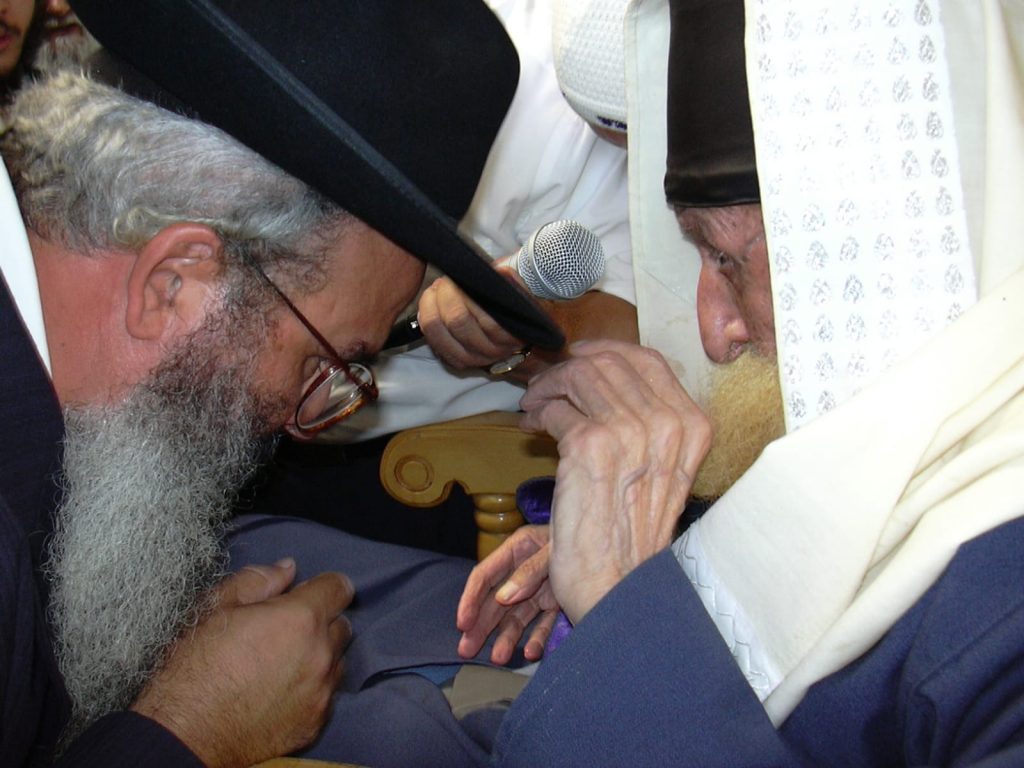 הרב כדורי עם הרב תדהר